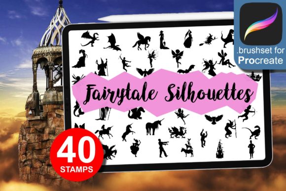 40 Fairytale Brushes for Procreate
