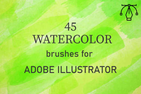 Evaluating the 45 Watercolor Brushes for Illustrator Vector Pack