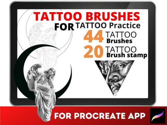 Mastering Digital Roman Tattoo Art with Specialized Procreate Brushes and Stencils