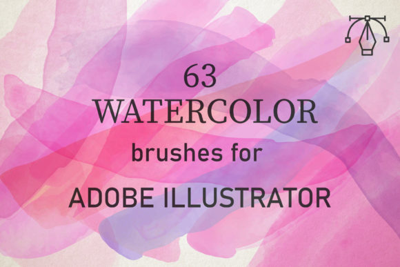 Mastering Digital Texture: A Guide to 63 Watercolor Brushes for Illustrator