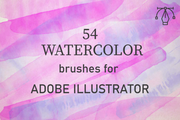 Mastering Digital Texture: A Guide to Using 54 Realistic Watercolor Brushes in Adobe Illustrator