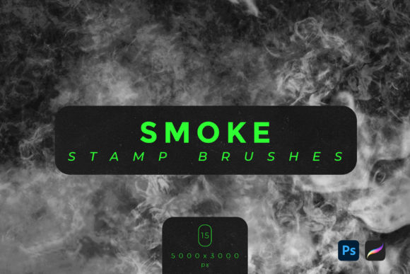 Smoke Stamp Brushes: Adding Atmosphere and Depth to Your Digital Art in Seconds