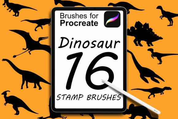 Unleashing Prehistoric Creativity: A Deep Dive into 16 Dinosaur Stamp Brushes for Procreate